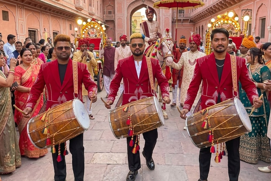 Dhol Wala for Baraat Jaipur